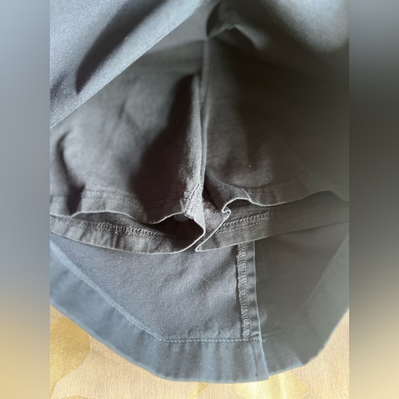 💥Sold💥 Lands End School Uniform Girls Blend Chino Skort Above Knee navy blue - Picture 6 of 7